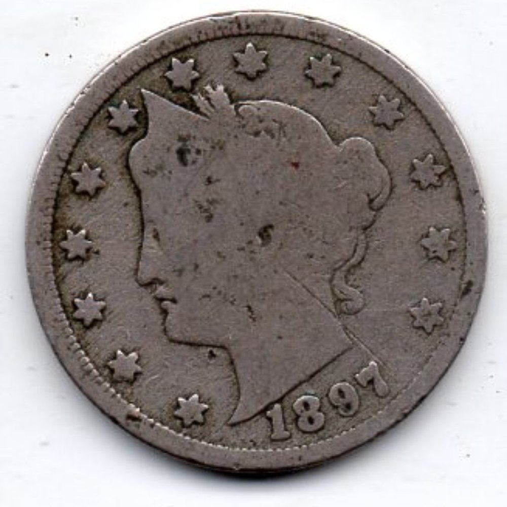 Estate Coin - 1897 Liberty Head "V" Nickel